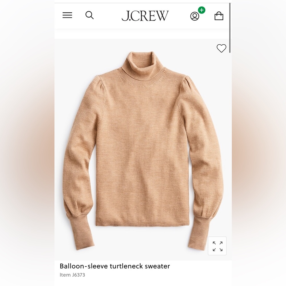 100% wool J.Crew sweater